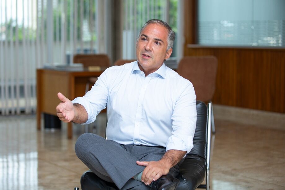O presidente do SRCG, Alessandro Coelho
