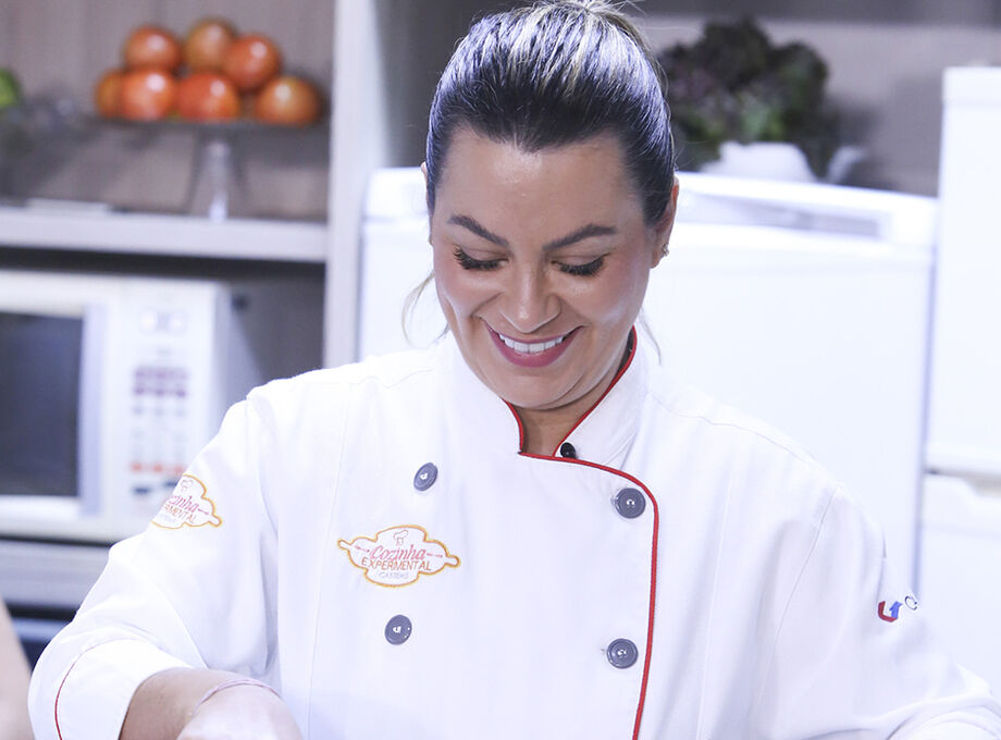 A nutricionista e coordenadora da Cozinha Experimental, Melissa de Andrade Ayache