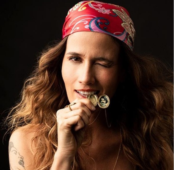A cantora Ana Cañas