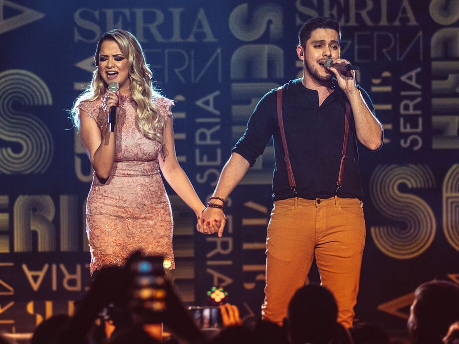 A dupla Maria Cecília e Rodolfo
