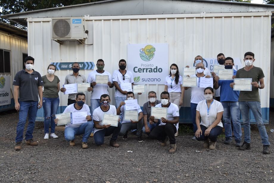 Turma do curso ministrado pelo Senai