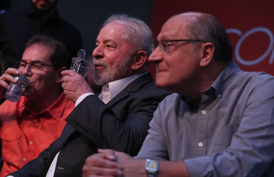 Lula e Geraldo Alckmin