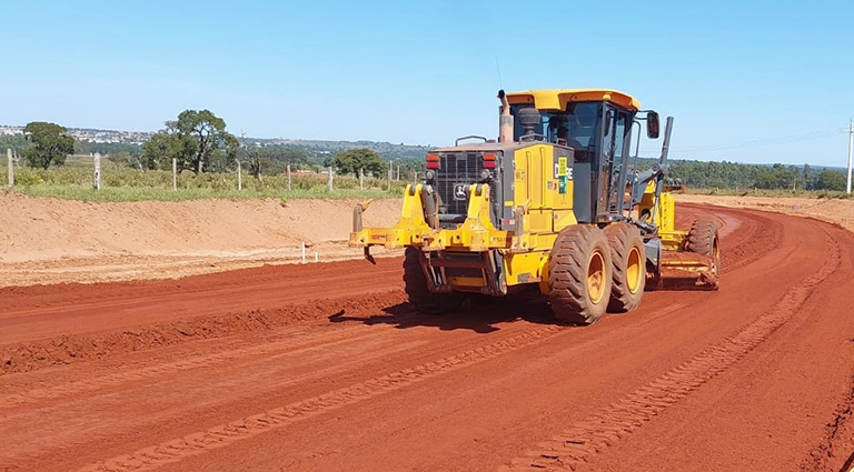 Obras completam ligação rodoviária entre municípios.