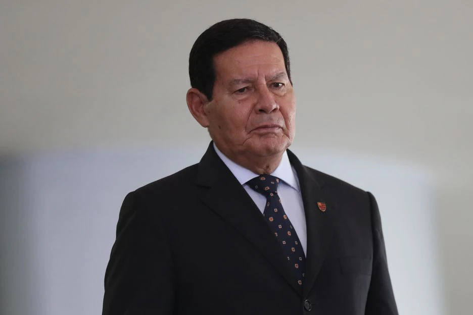 O vice-presidente Hamilton Mourão