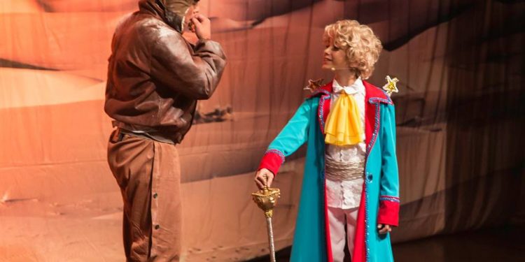 O espetáculo O Pequeno Príncipe, com A Turma do Bolonhesa, da Cia Teatro do Mundo.