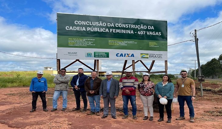 Com mais de 1,3 mil vagas a serem ampliadas, equipe do Depen visita unidades penais de MS