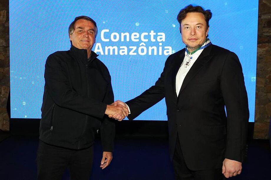 Musk e Bolsonaro