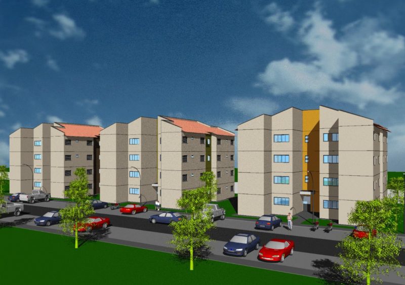 Apartamentos que serão sorteados
