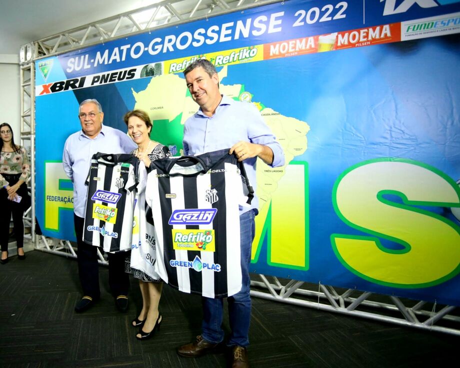 Cezário, Tereza Cristina e Eduardo Riedel