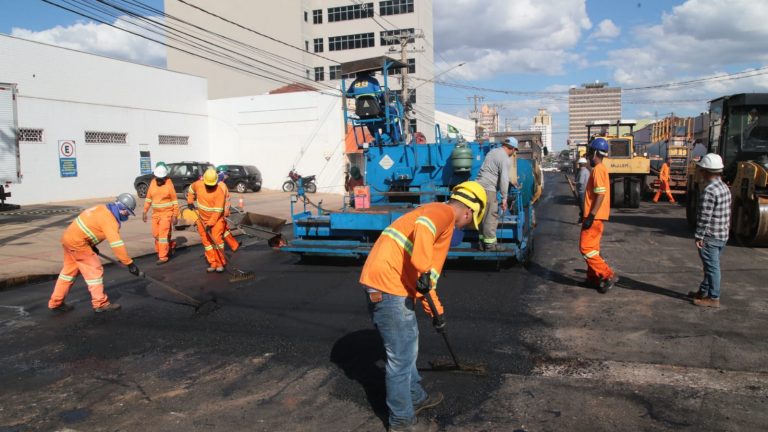 Obras do Reviva Campo Grande