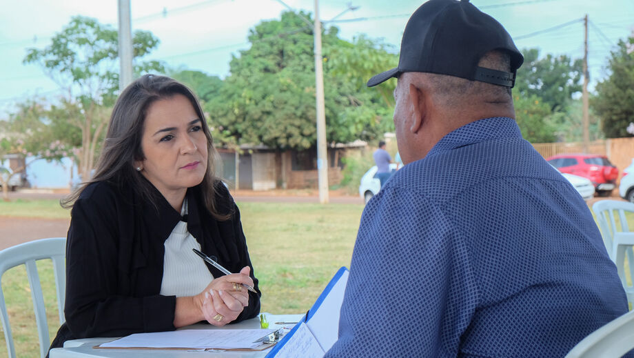 A Prefeita de Campo Grande Adriane Lopes