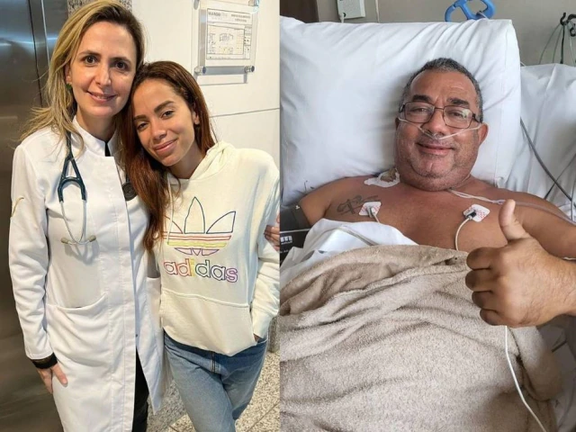 Anitta contou que seu pai foi operado pela médica Ludhmila Hajjar