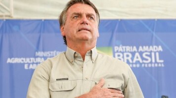 O presidente Jair Bolsonaro (PL)