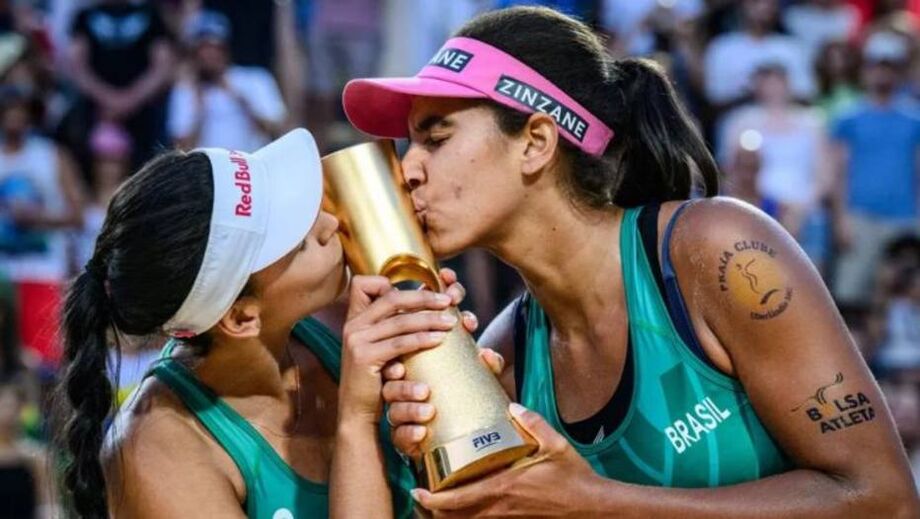 Duda e Ana Patrícia faturaram o Mundial de vôlei de praia feminino