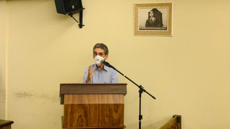 O  juiz aposentado Rogério Ursi Ventura foi homenageado pelos magistrados que atuam na comarca de Três Lagoas.