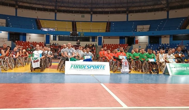 Abertura campeonato de basquete