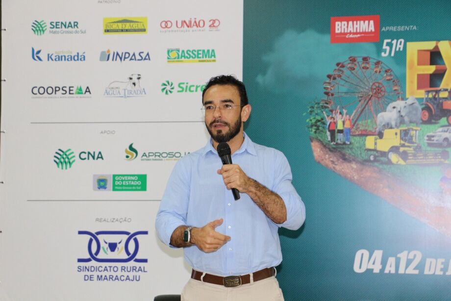 Presidente da Aprosoja/MS, André Dobashi.