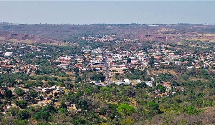 Vista aérea de Camapuã