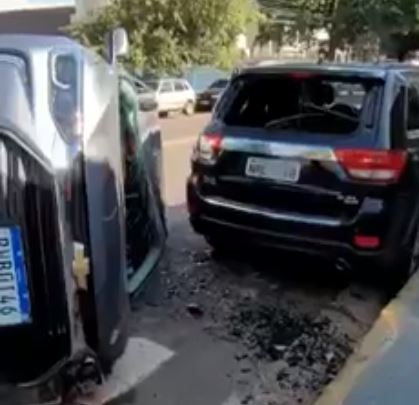 Colisão aconteceu na Maracaju