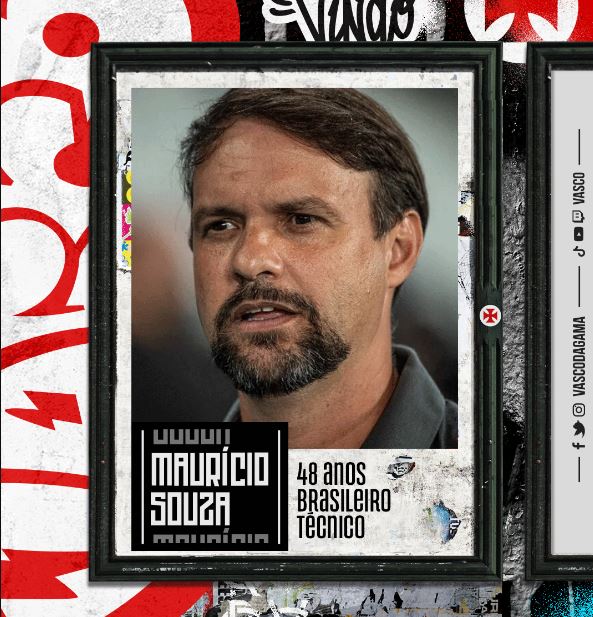 Novo técnico do Vasco