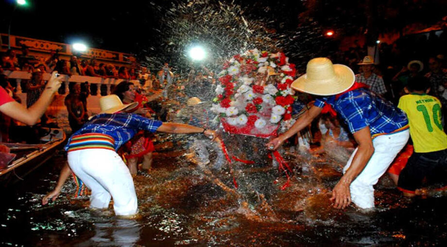 Banho de São João em Corumbá
