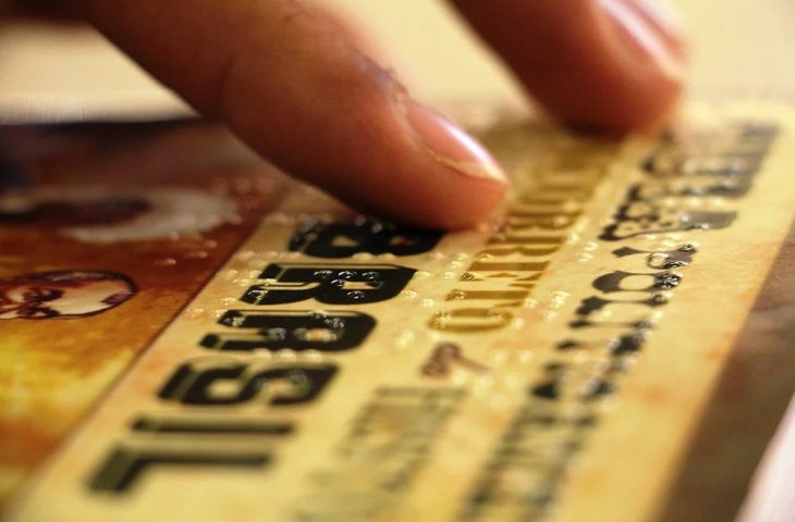 Escrita em braille