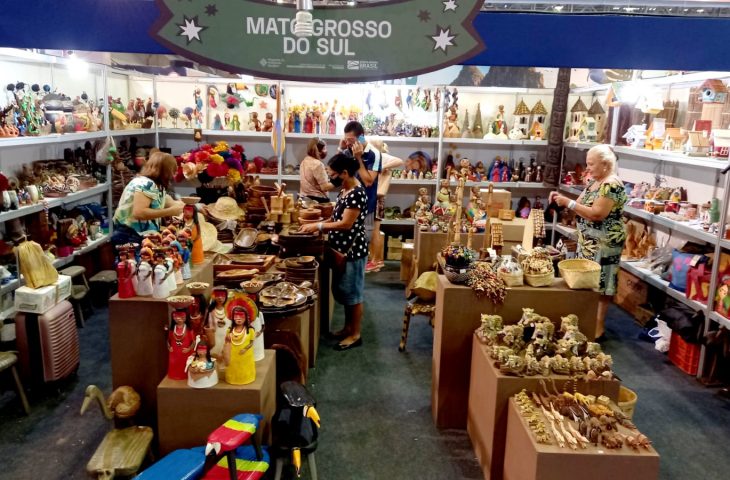 Será destinado um espaço coletivo de 36m² durante o evento para divulgação e comercialização de produtos artesanais de Mato Grosso do Sul
