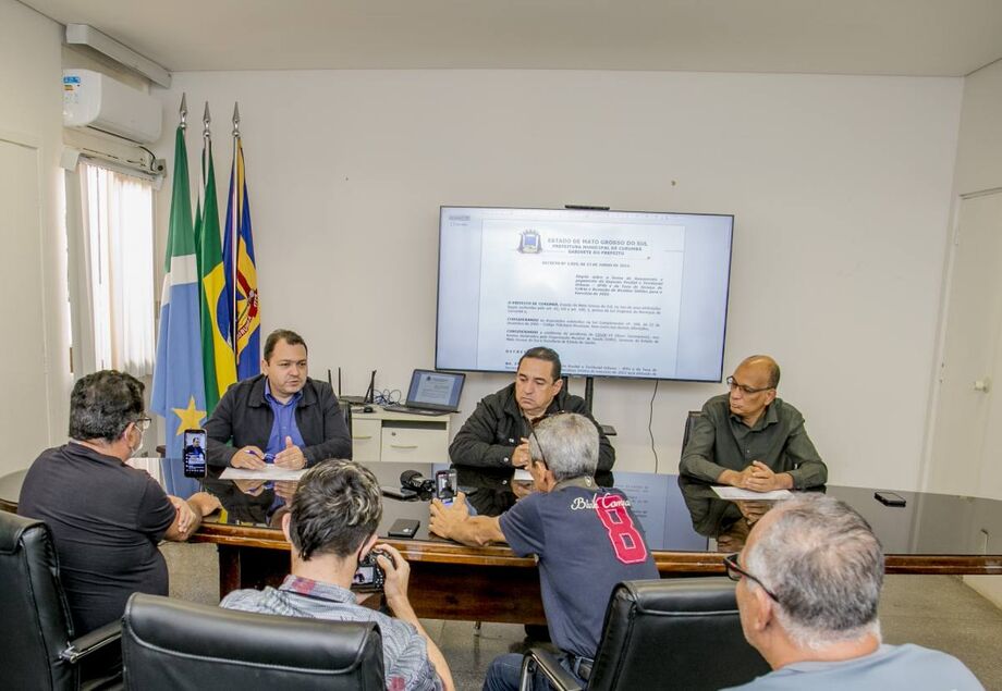 Prefeito de Corumbá, Marcelo Iunes, lançou ontem o IPTU