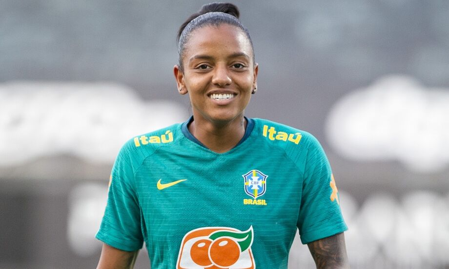 Geyse, ou Pretinha, como é chamada a jogadora é a mais nova integrante do Barcelona.