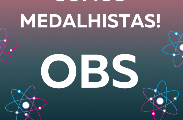 Estudantes são medalhistas