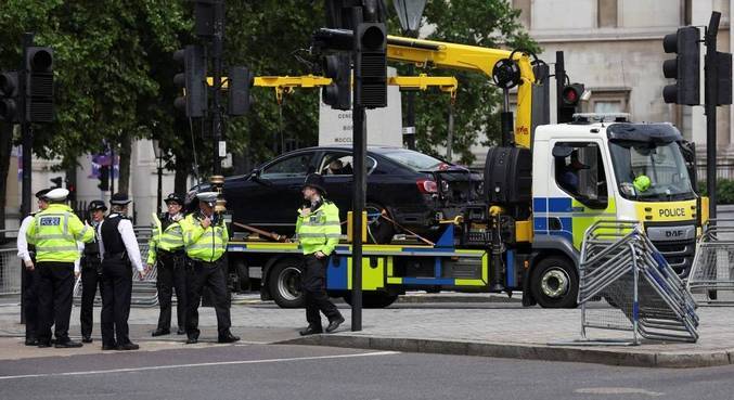 A Trafalgar Square fica próxima ao local onde deve ocorrer o terceiro dia de celebrações do Jubileu de Platina da Rainha Elizabeth II