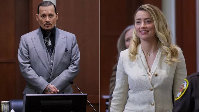 Casamento entre Johnny Depp e Amber Heard durou dois anos, de 2015 a 2017