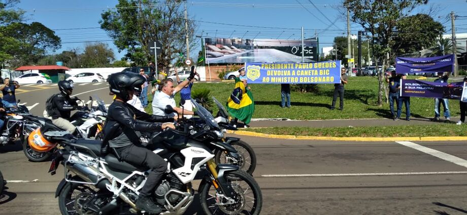 Policiais na Afonso Pena