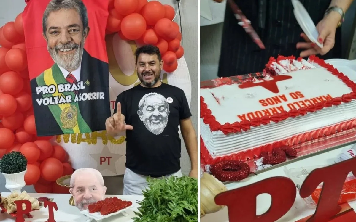 Arruda comemorava o seu aniversário de 50 anos