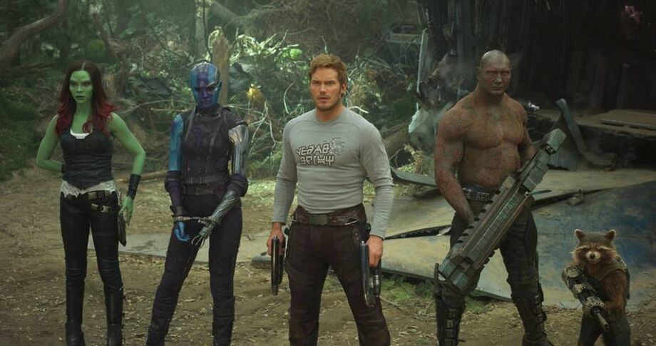 Cena do filme 'Guardiões da Galáxia Vol. 2', dirigido por James Gunn