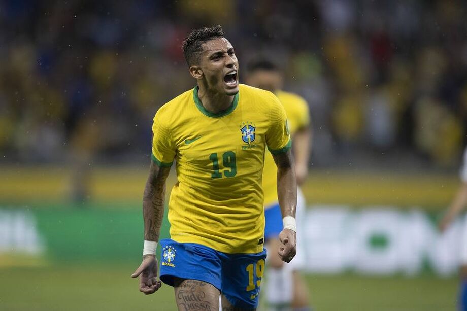 Raphinha é uma das atuais referências no setor de ataque da seleção brasileira