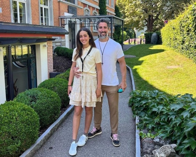Marcos Mion anunciou que filha Donatella vai realizar internato em liderança na Suíça