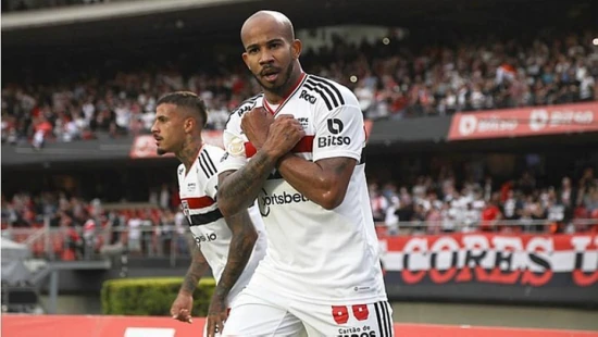 O jogador do São Paulo, Patrick