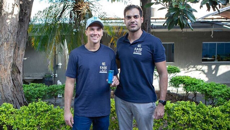 Bruno Soares com Gustavo Palhares, CEO e um dos fundadores da Ease Labs