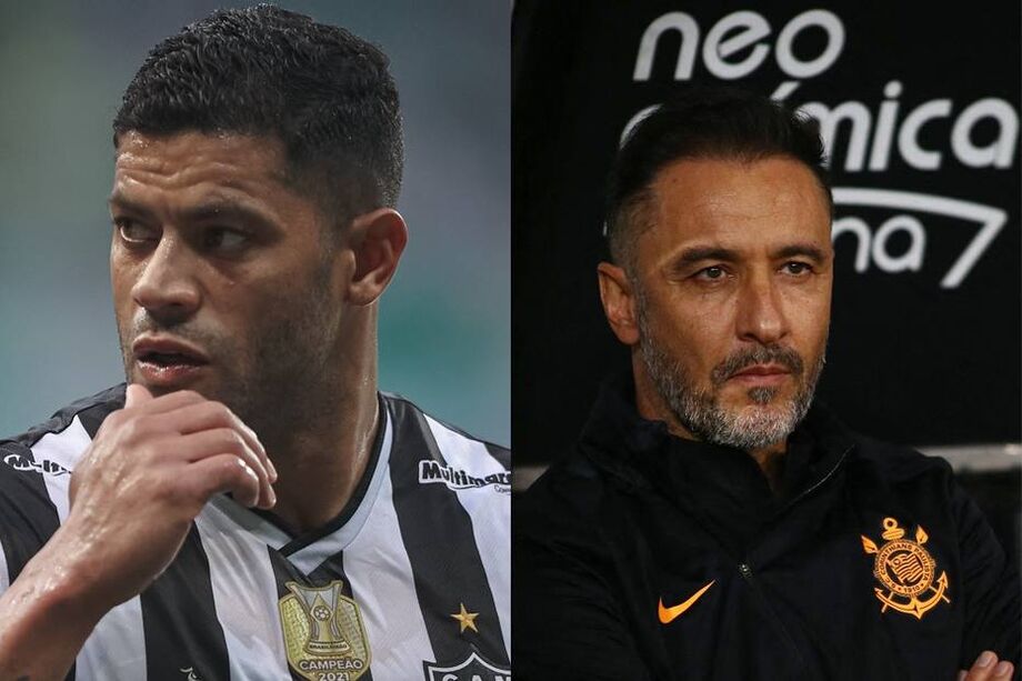 Hulk e Vítor Pereira vão se reencontrar no jogo entre Atlético-MG e Corinthians após terem trabalhado juntos em Portugal e na China