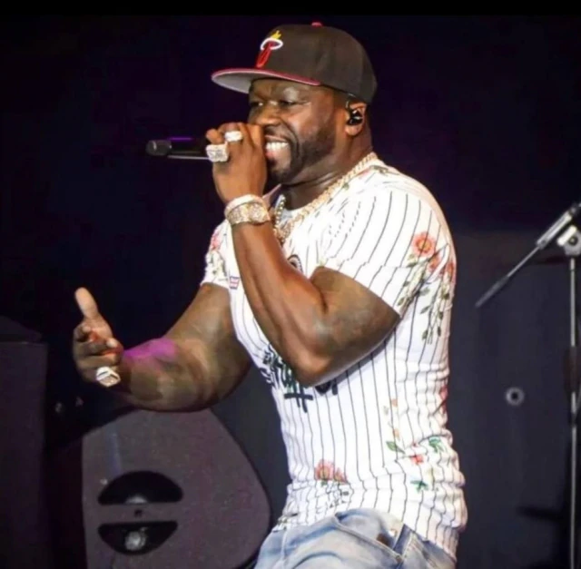 O rapper americano 50 Cent
