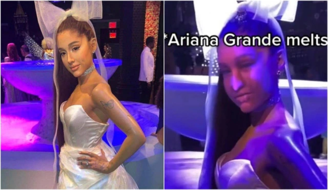 A cantora e atriz Ariana Grande ganhou estátua de cera no museu Madame Tussauds