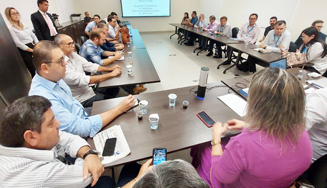 Reunião aconteceu ontem,
