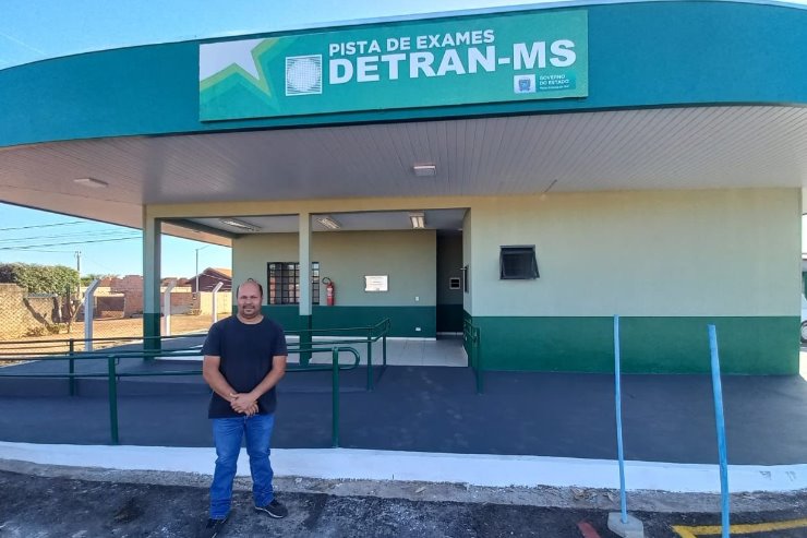 Felipe Orro enviou o pedido das obras no Detran de Coxim ao governador, Reinaldo Azambuja, e ao diretor-presidente do Departamento de Trânsito do Mato Grosso do Sul (DETRAN/MS)