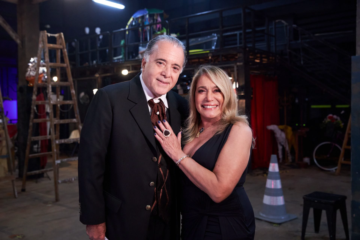 Os consagrados, Tony Ramos e Suzana Vieira