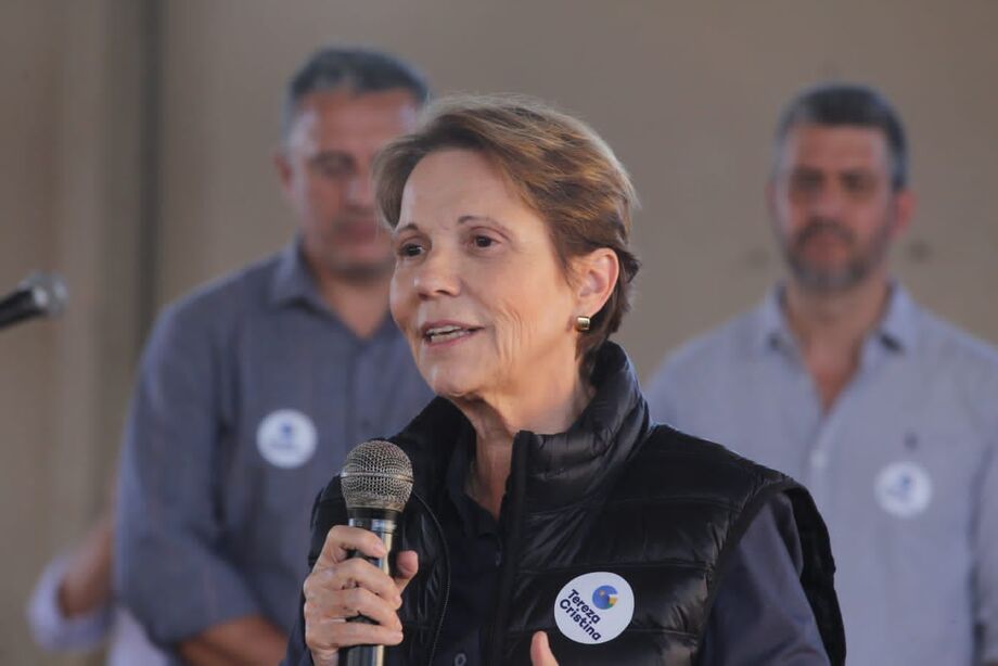 A ex-ministra Tereza Cristina