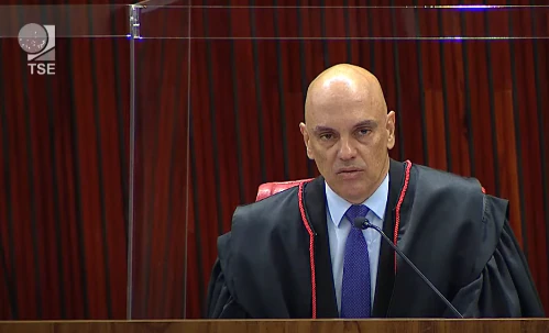 O ministro Alexandre de Moraes
