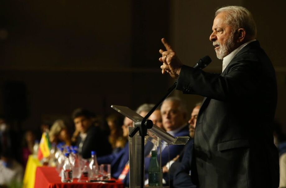 Lula participa da convenção do PSB, em Brasília