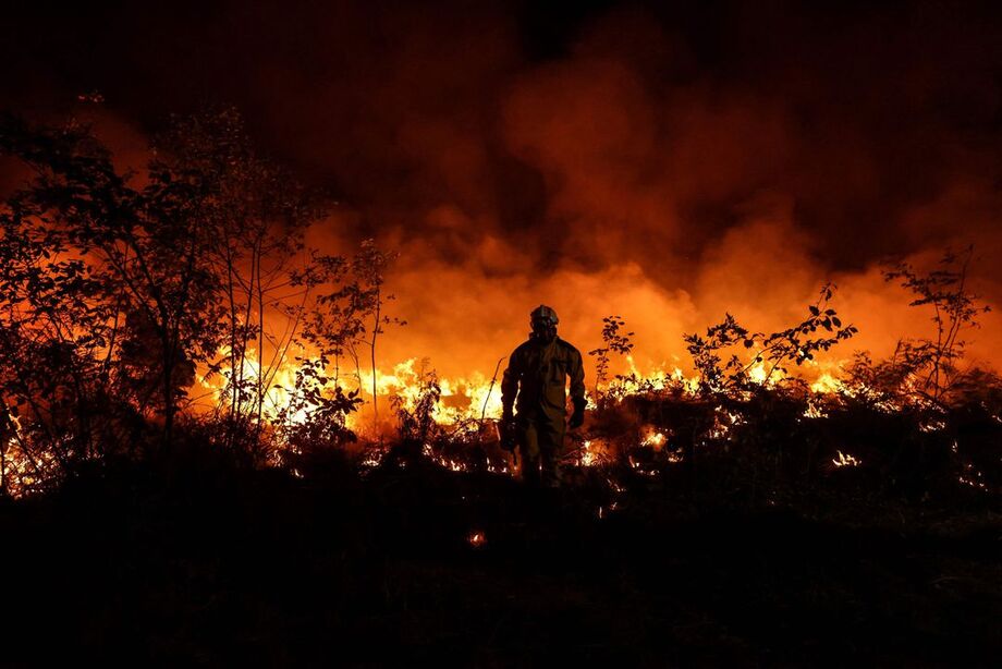 Bombeiros na França