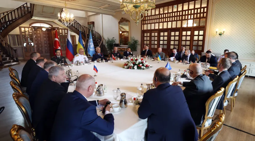 Representantes da Ucrânia, Rússia, Turquia e a Organização das Nações Unidas (ONU) se reuniram em Istambul na última quarta-feira